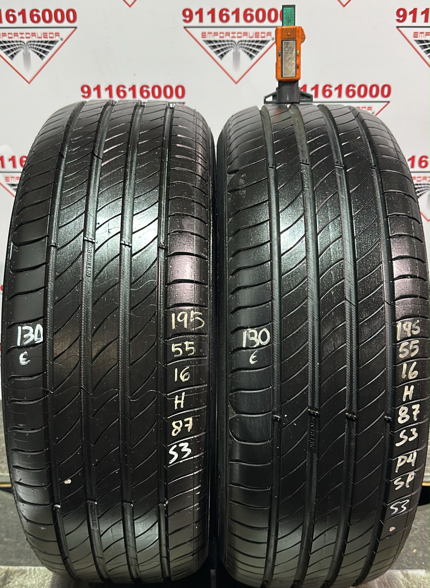 MICHELIN PRIMACY 4 S1 USADO  195/55 R16 87 H